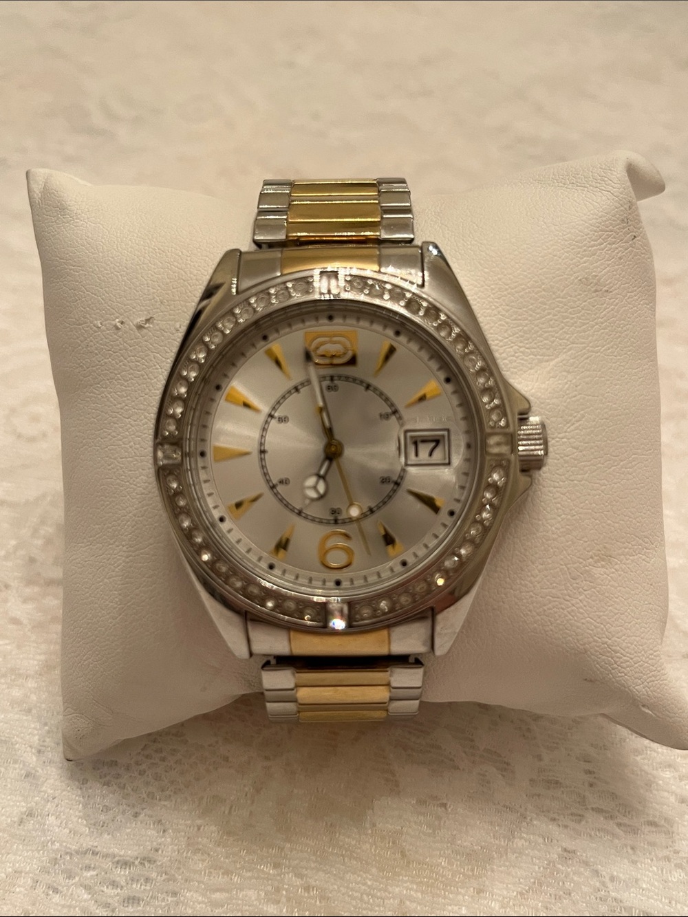 Marc Ecko Two-Tone Silver and Gold Men's Watch